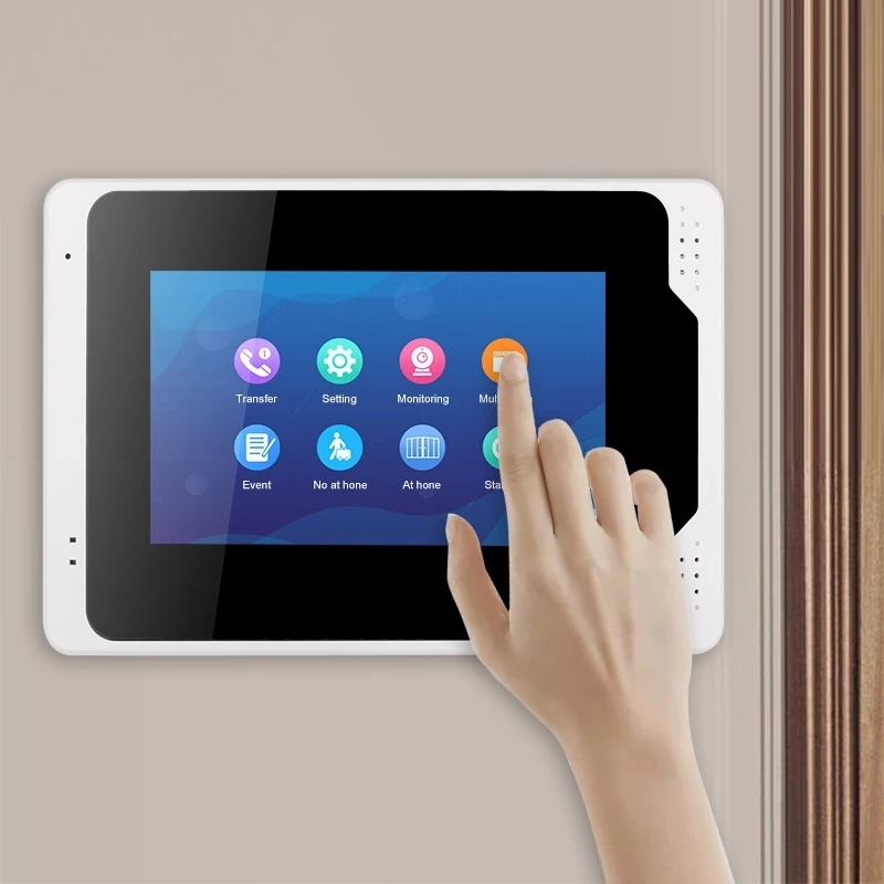 4 провода 1080p hd smart ip интерком Wi-Fi кольцо видео дверной звонок с приложение tuya видео-телефон двери Система внутренней связи ip-телефон