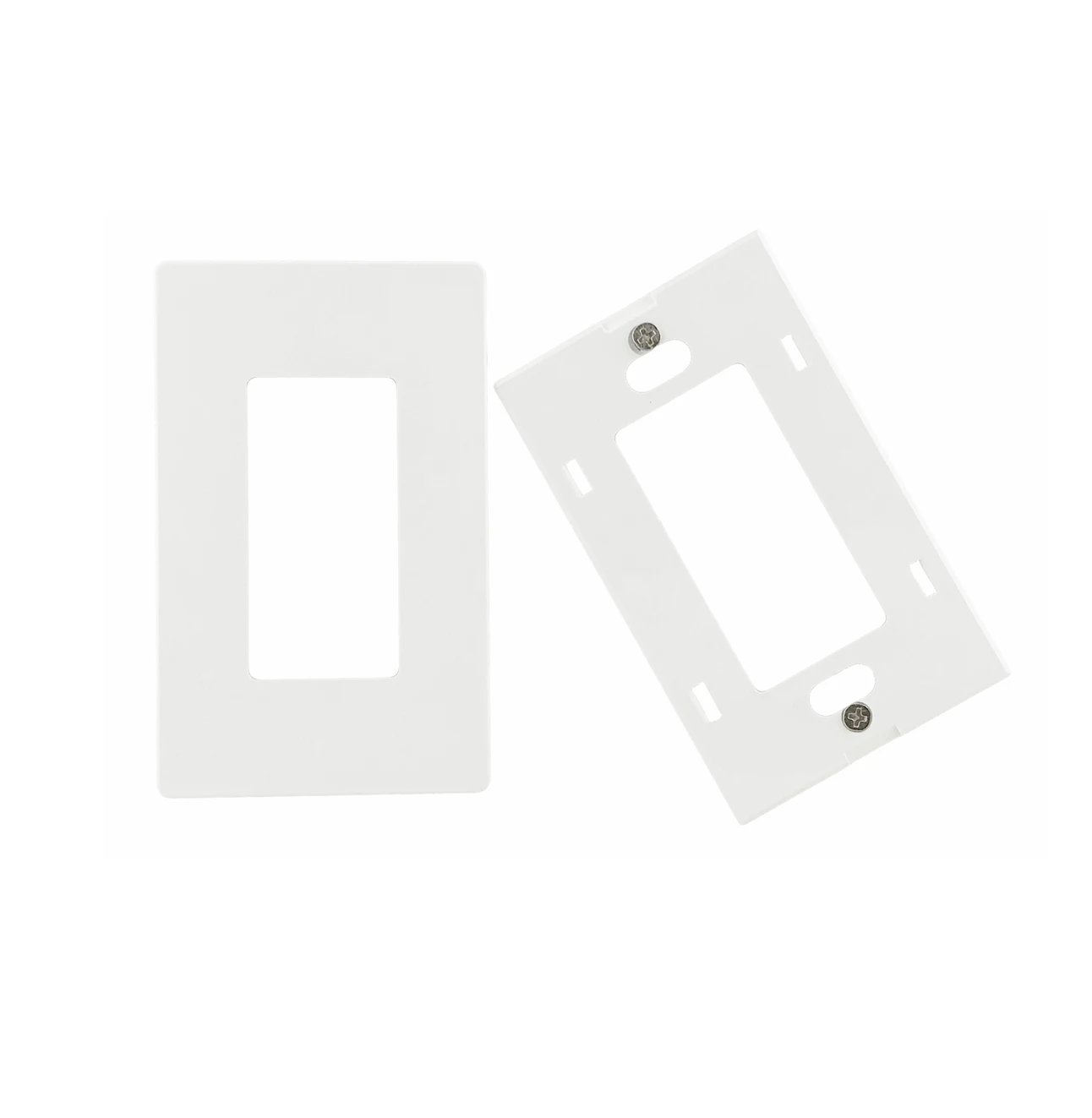 
1 gang SCREWLESS wall decor cover plate UL LISTED socket switch covers 