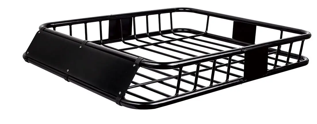 High Quality car roof top basket Luggage carrier-steel with powder coating with aerodynamic fairing to reduce wind noise outdoor