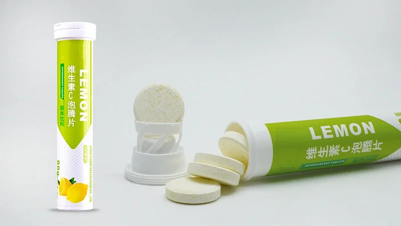 Wholesale direct bubble water vitamin c effervescent tablet Immune
