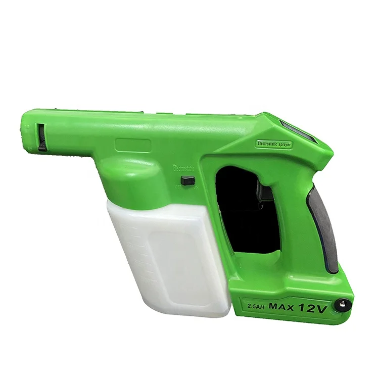 
electrostatic sprayer gun disinfectants cordless battery-mist electrostatic handheld sprayer 