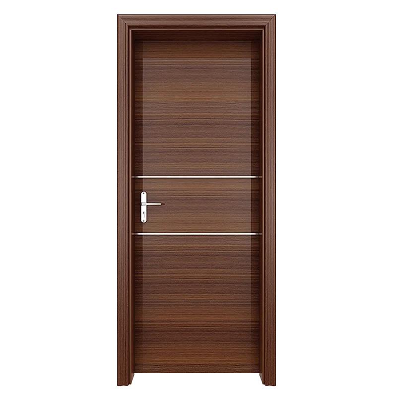 House Door Solid Wood Latest Design Wooden High Quality Custom for Apartment