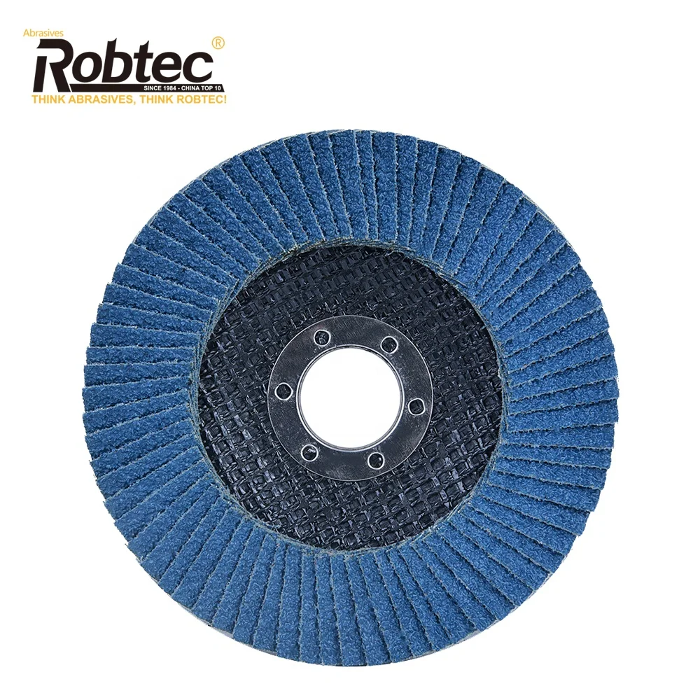120 Grit High Density Zirconia Alumina Flat Flap Disc Grinding Sanding Sandpaper Wheels