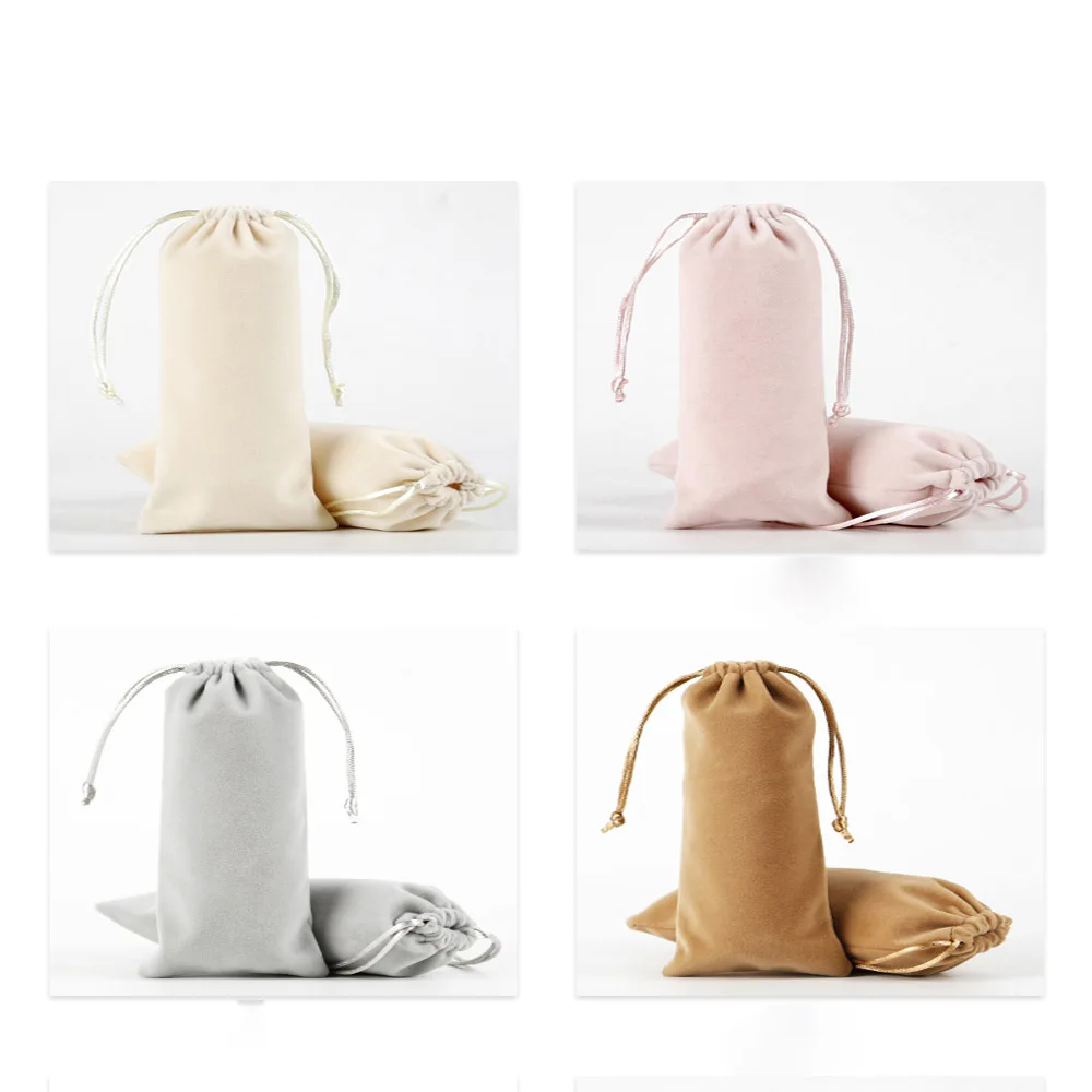 Customized Velvet Bag/Velvet Gift Bag Pouches For Jewelry