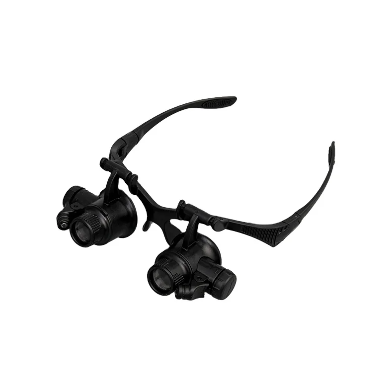 9892G professional 16 lens glasses clock  repair small movement led magnifier