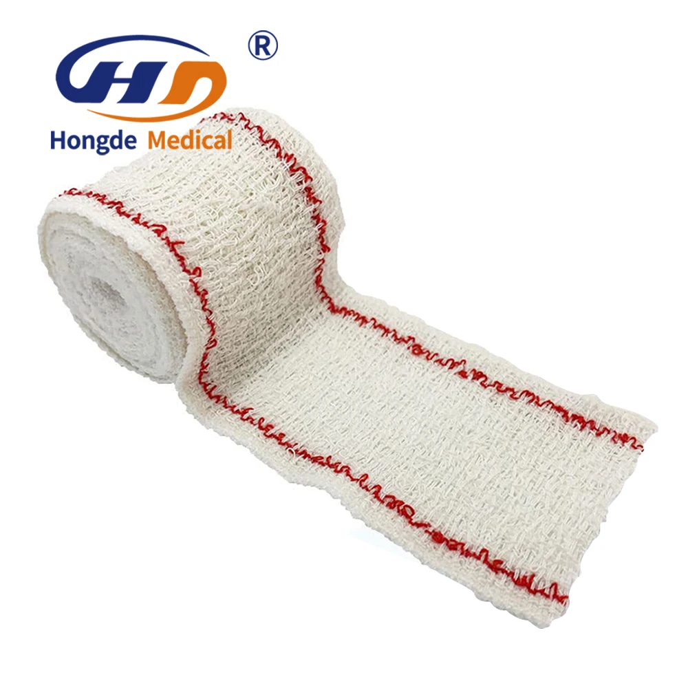 AJMED Manufacturer Hot Sale Spandex Cotton Crepe Elastic Bandage  5/7.5/10 cm