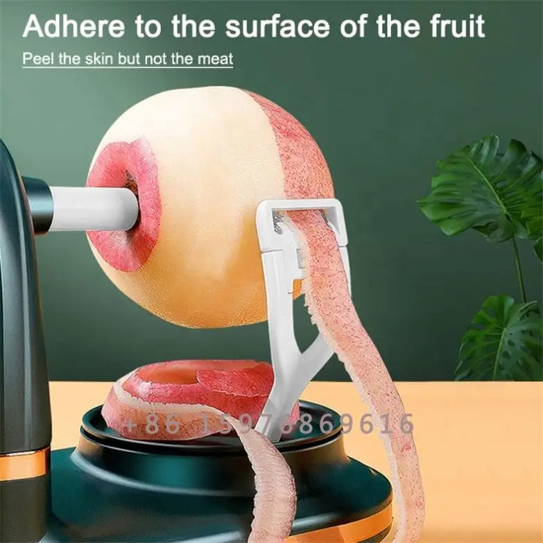 Kitchen Tools Plastic Stainless Steel Multifunctional Fast Manual Fruit Pear  Peeler With  Cutter