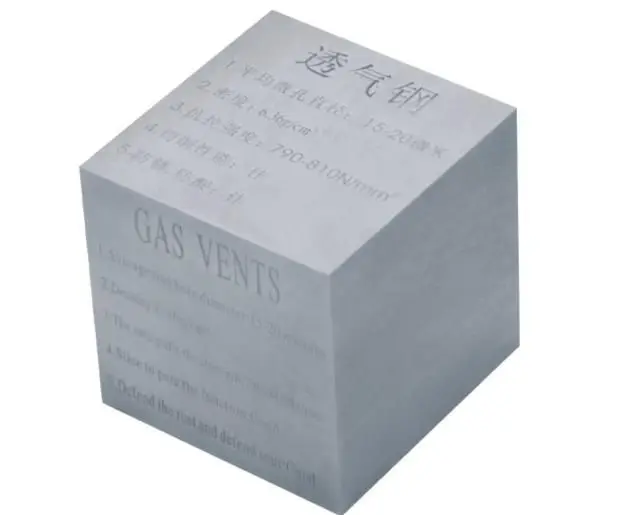 Ventilation Steel Die Exhaust Special PM35 Ventilation Steel Porous Metal Material Japan Pm-35 Ventilation Steel