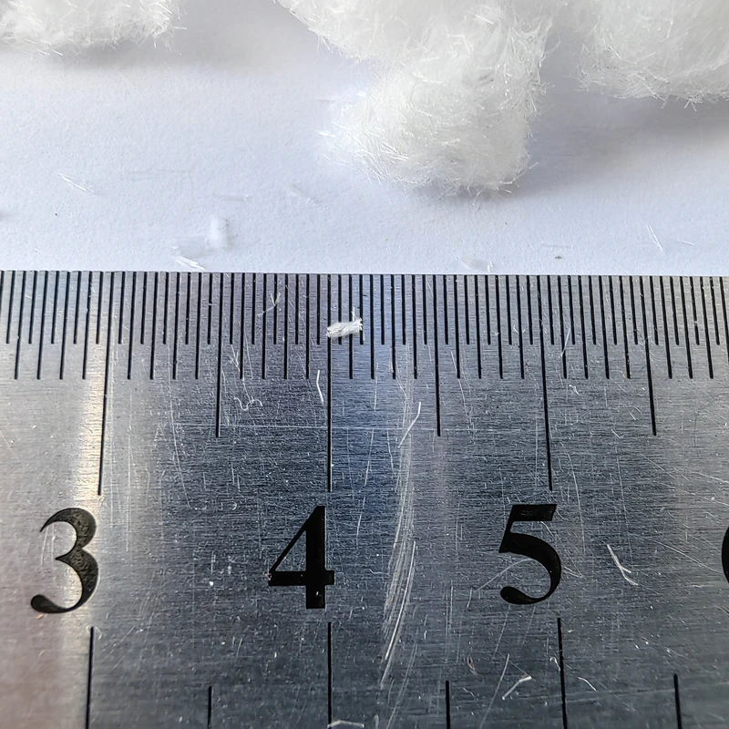 1.5mm Polypropylene PP fiber  Synthetic Short micro fiber