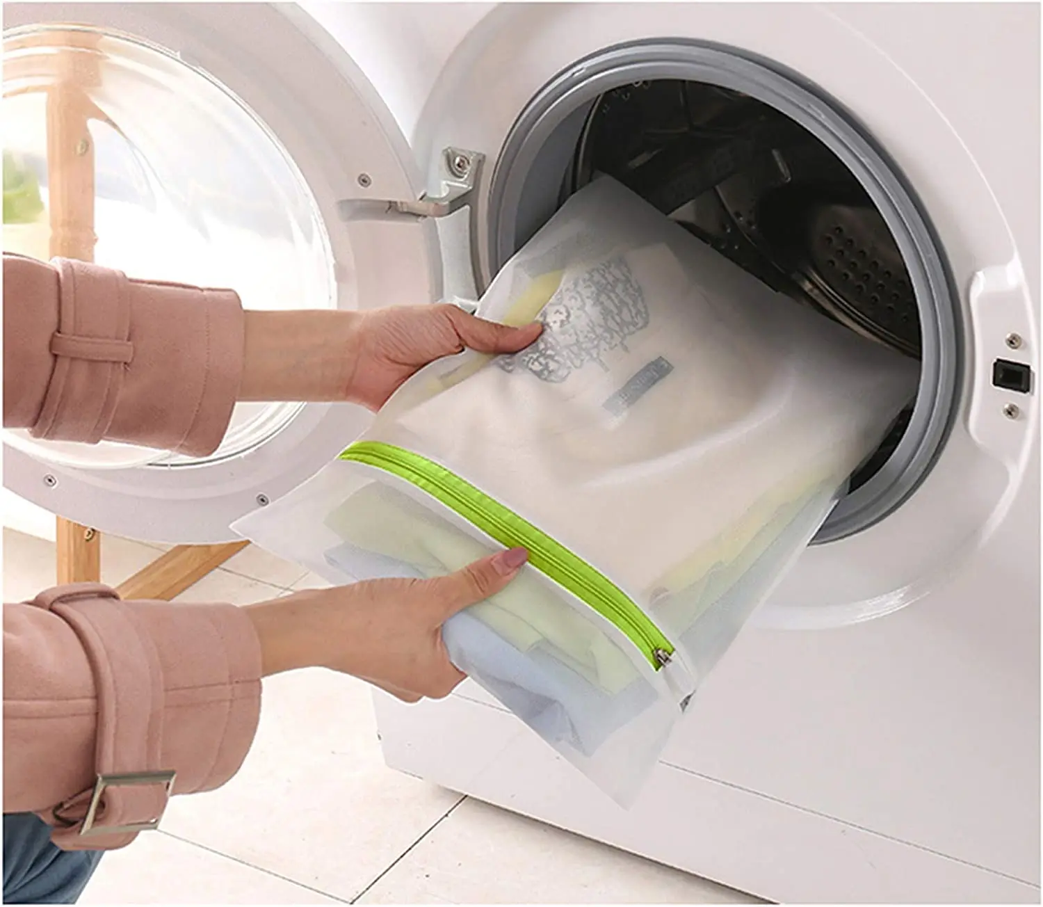 Cheap High Quality Wash Bags 6 Pack Medium Mesh Laundry Bags Reusable Lingerie Laundry Bags For Washing Machine