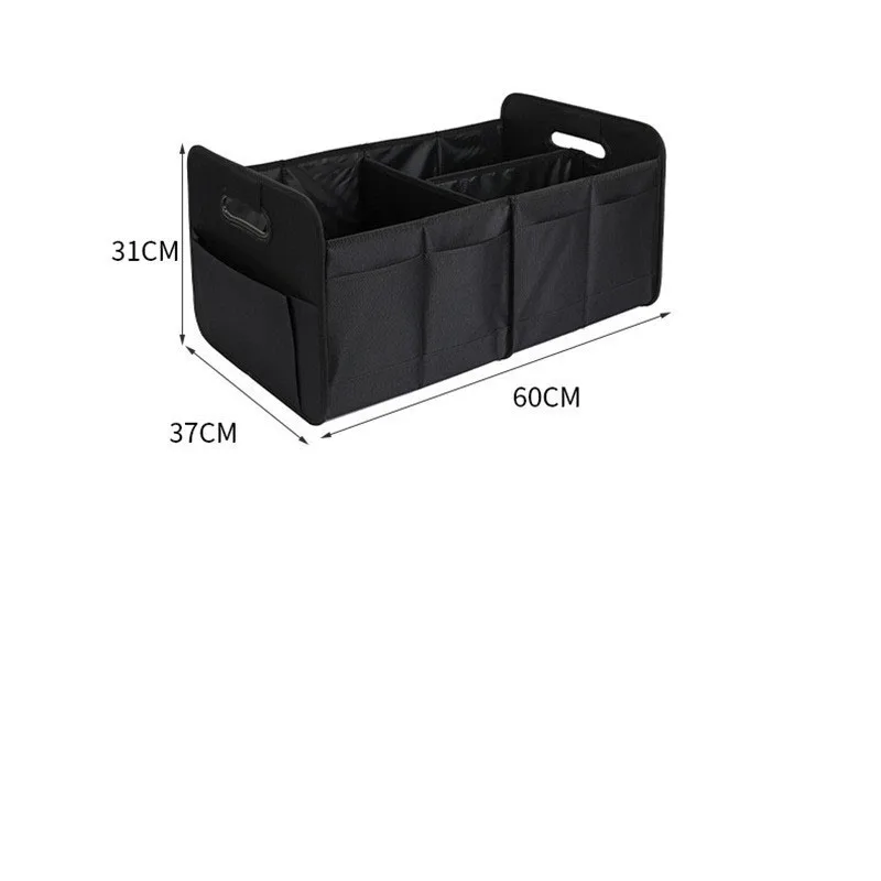 Trunk Storage Box Large Capacity Foldable Outdoor Storage Box Oxford Cloth Material Car Storage Box