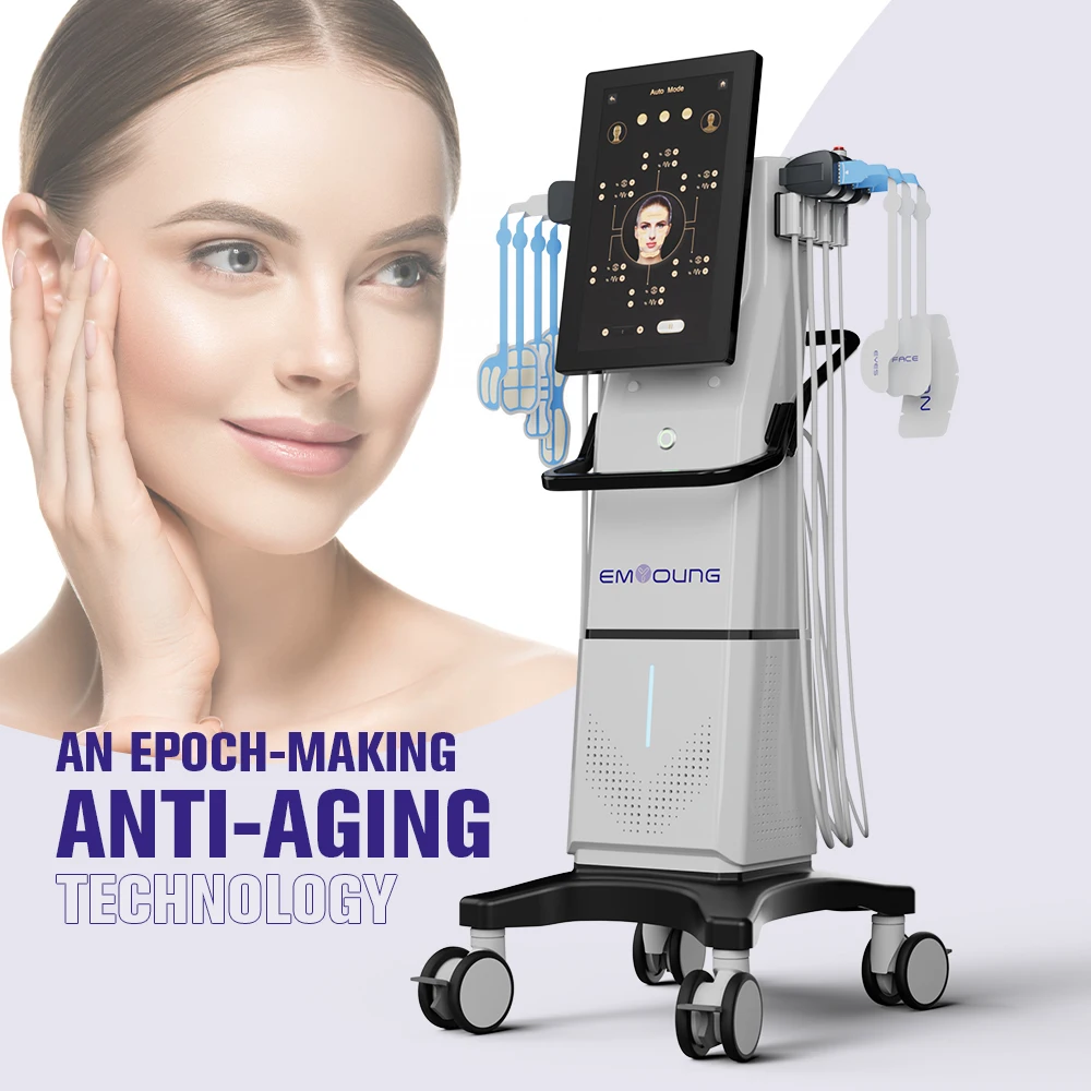 Most Advanced Face Rf Wrinkle Removal Anti-Aging Ems Rf Face Lifting Beauty Machine