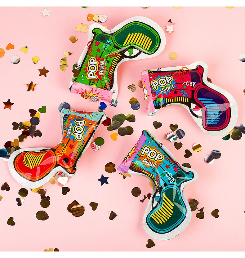 2024 Explosive Party Gathering Fireworks Gun Inflatable Fireworks Pistol Birthday Celebration Salute Balloon