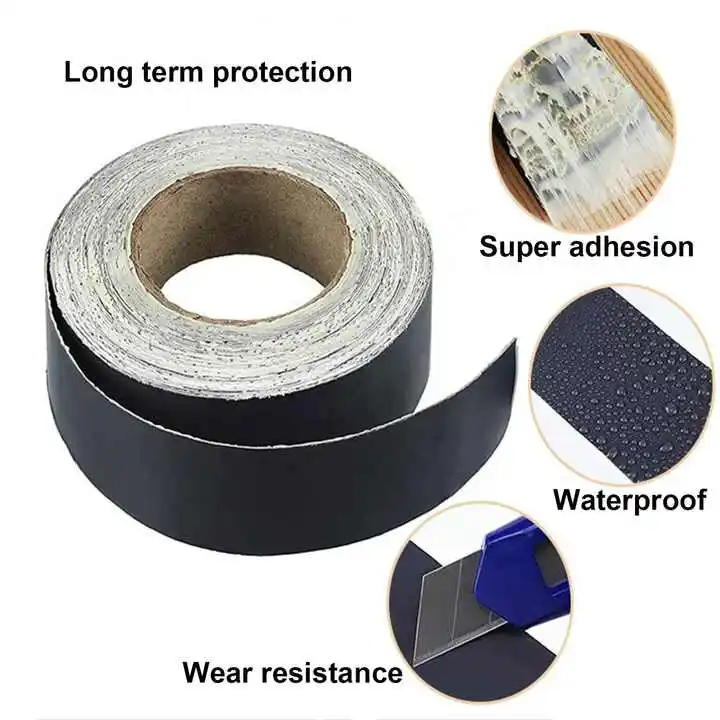 Custom Strong Adhesive Timber Decking Beams Joist Tape Butyl For Protecting Roof Boards From Sun And Corrosion