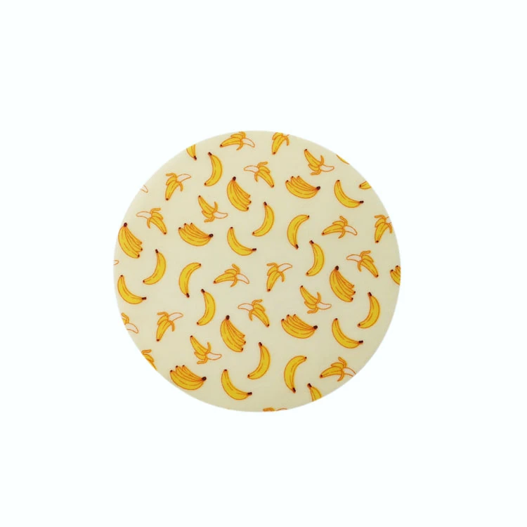 2021 Creative Simple Style Biodegradable Beeswax Food Wraps Reusable Organic Beeswax Wraps
