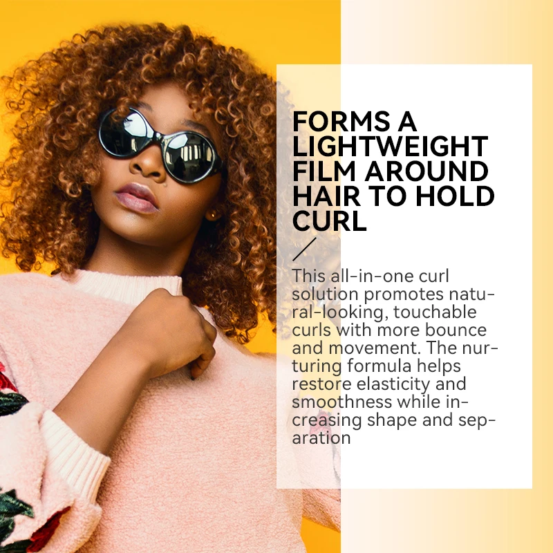 Private Label Natural Shea Butter Enhancing Smooth Anti frizz Deep Moisturizing Defining Hair Curl Cream