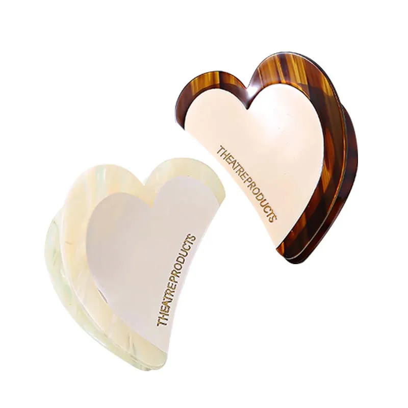 Заколки для волос из ацетатного сплава, два цвета