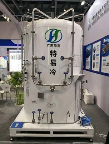 3m3- 5m3 Stainless steel  micro cryogenic  bulk  tank cryogenic liquid  pressure vessel for gas filling