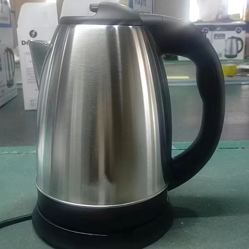 Factory kitchen appliance stainless steel surface plastic bottom heater electric kettle spare parts