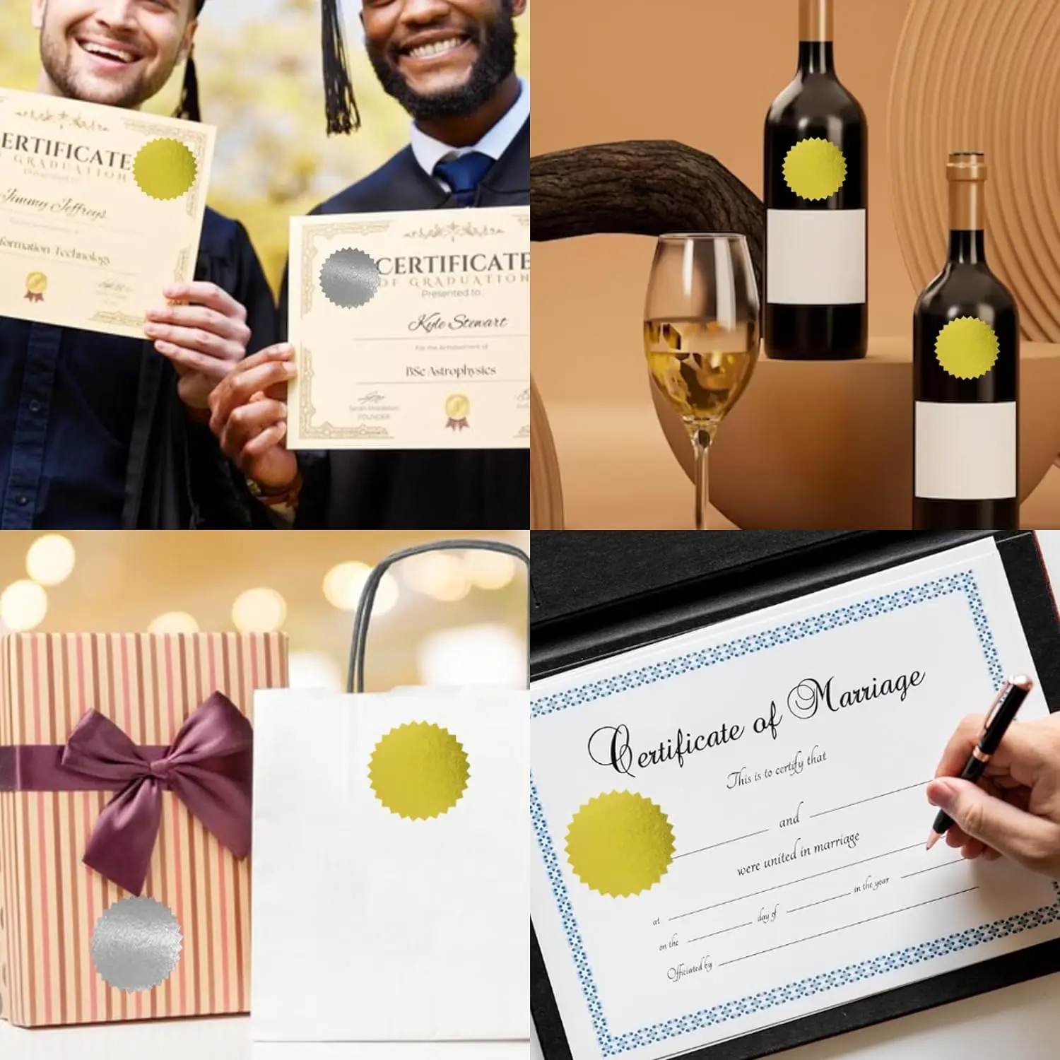 Custom Paper Tamper Proof Evident Bottle Security Seal Sticker Roll Gold Foil Tamper Evident Sealing Label For Food Packaging