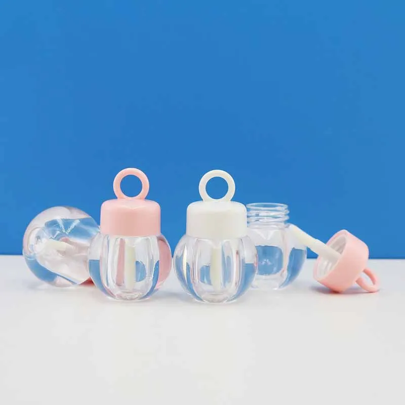 New Spot Wholesale Cute Grenade Lip Gloss Tube Injection Color 2ml Lip Glaze Tube Empty Tube Cosmetic Packaging Material