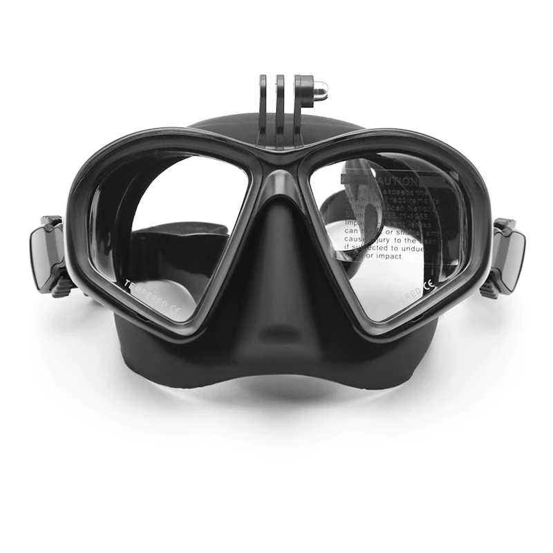 Adult Snorkeling Gear Freediving Swimming Diving Masks Camera Go pro Spearfishing Mask for Diving
