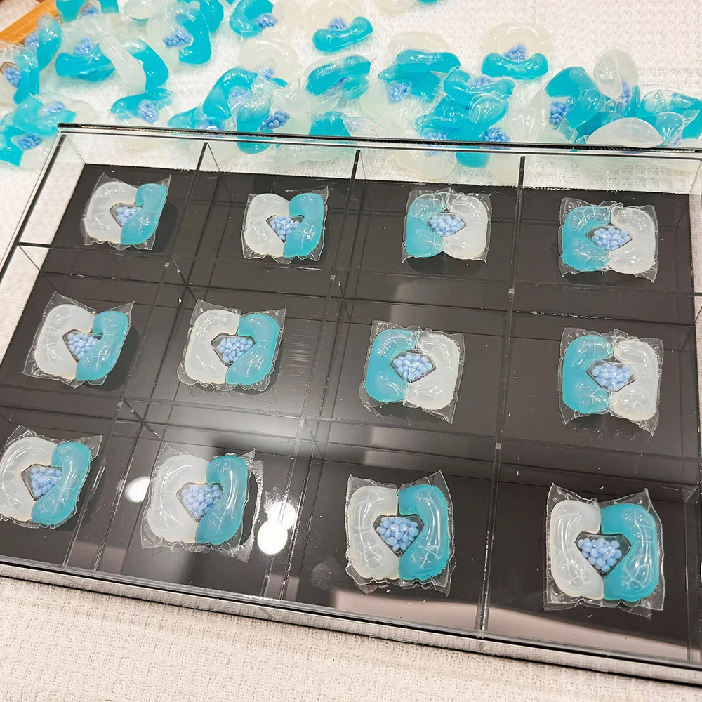 wholesale OEM Clean fragrance laundry gel 3in1 Capsules Liquid Laundry detergent Pod Detergent capsules