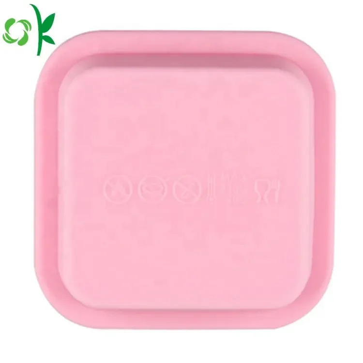 OKSILICONE Square Shape for Soap Cake Baking DIY Bakeware Tools Mold 3D Handmade Soap Cake Silicone Mould
