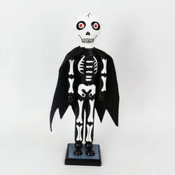 Wholesale Wooden Skeleton Halloween Nutcrackers  Halloween Decoration