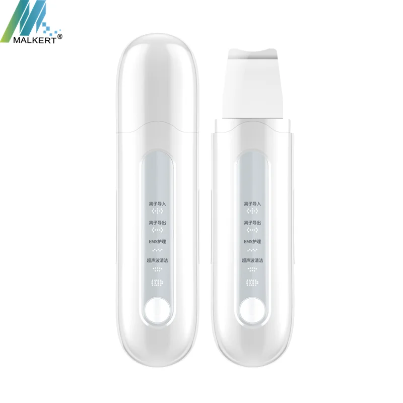 
MALKERT Ultrasonic Skin Scrubber Acne & Pore Cleaner Facial Cleaning Brush Remove Dead Skin Ultrasonic Skin Scrubber CPD-002 