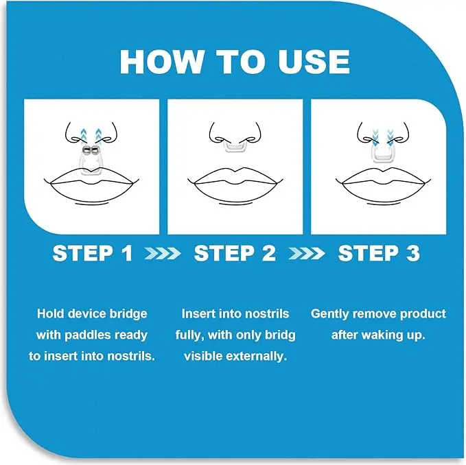 Anti snoring devices mini adjustable magnet silicone snore stopper for men women
