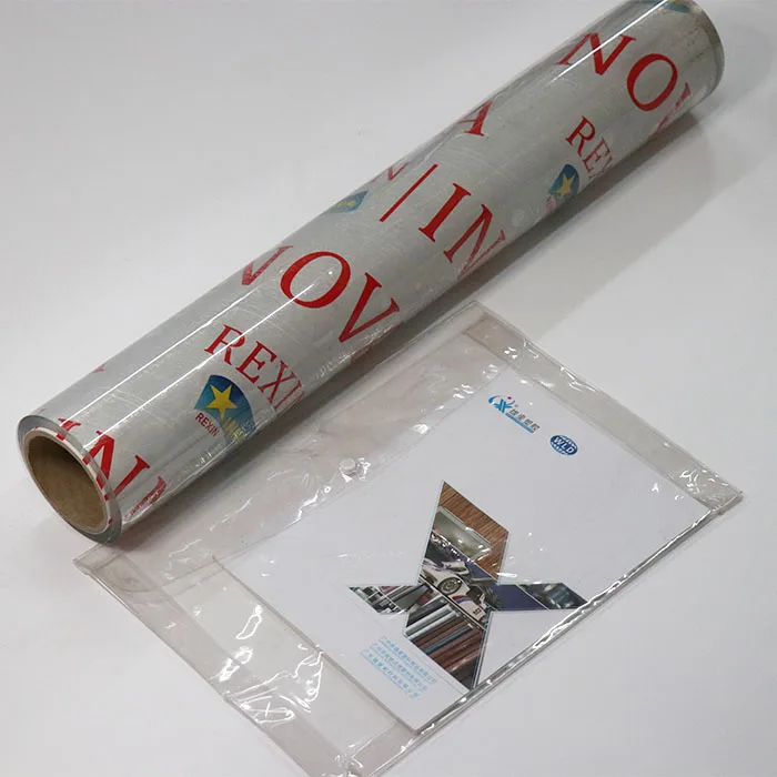 Waterproof Transparent Roll PVC Super Clear Film For Waterproof Bag Production blue color