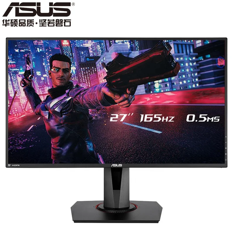 FOR Asus VG278QR 27-inch esports monitor 144 hz monitor up to 165 HZ 0.5 Ms Response Free-sync Game Monitor