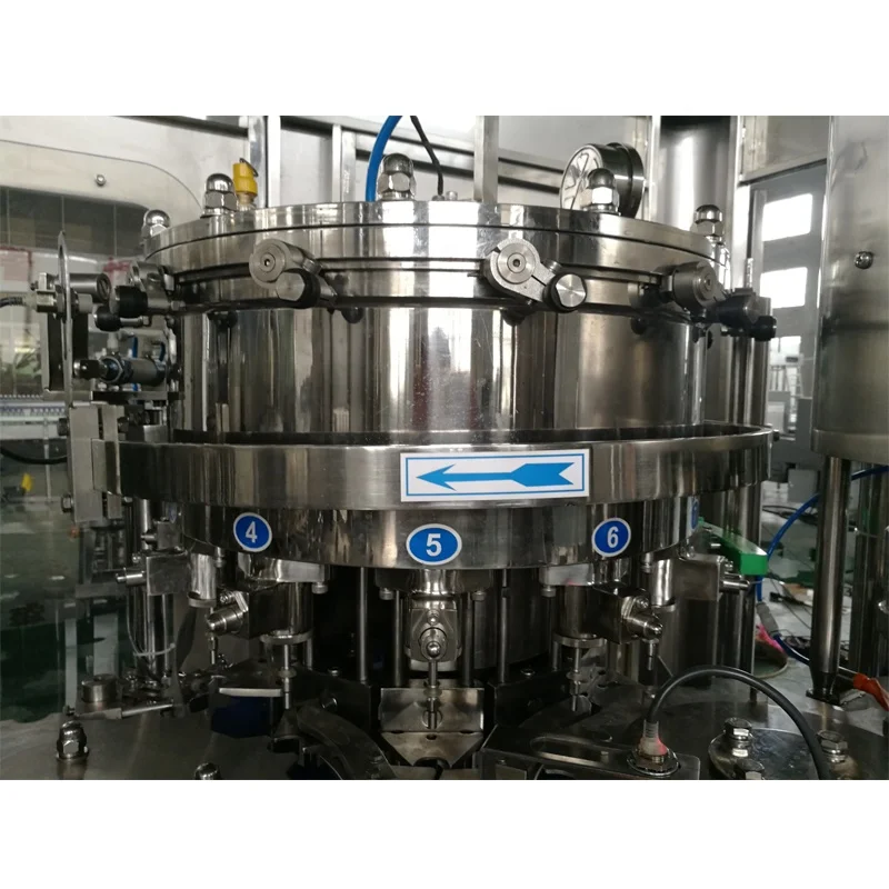 
Complete CSD Carbonated Soft Drink Production Line / Filling Bottling Machine <span style=