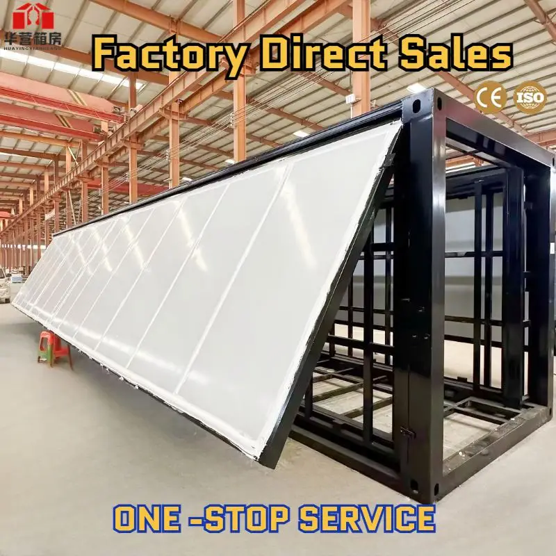 Foldable Movable Fireproof Wholesale Expandable Container House with Ensuite