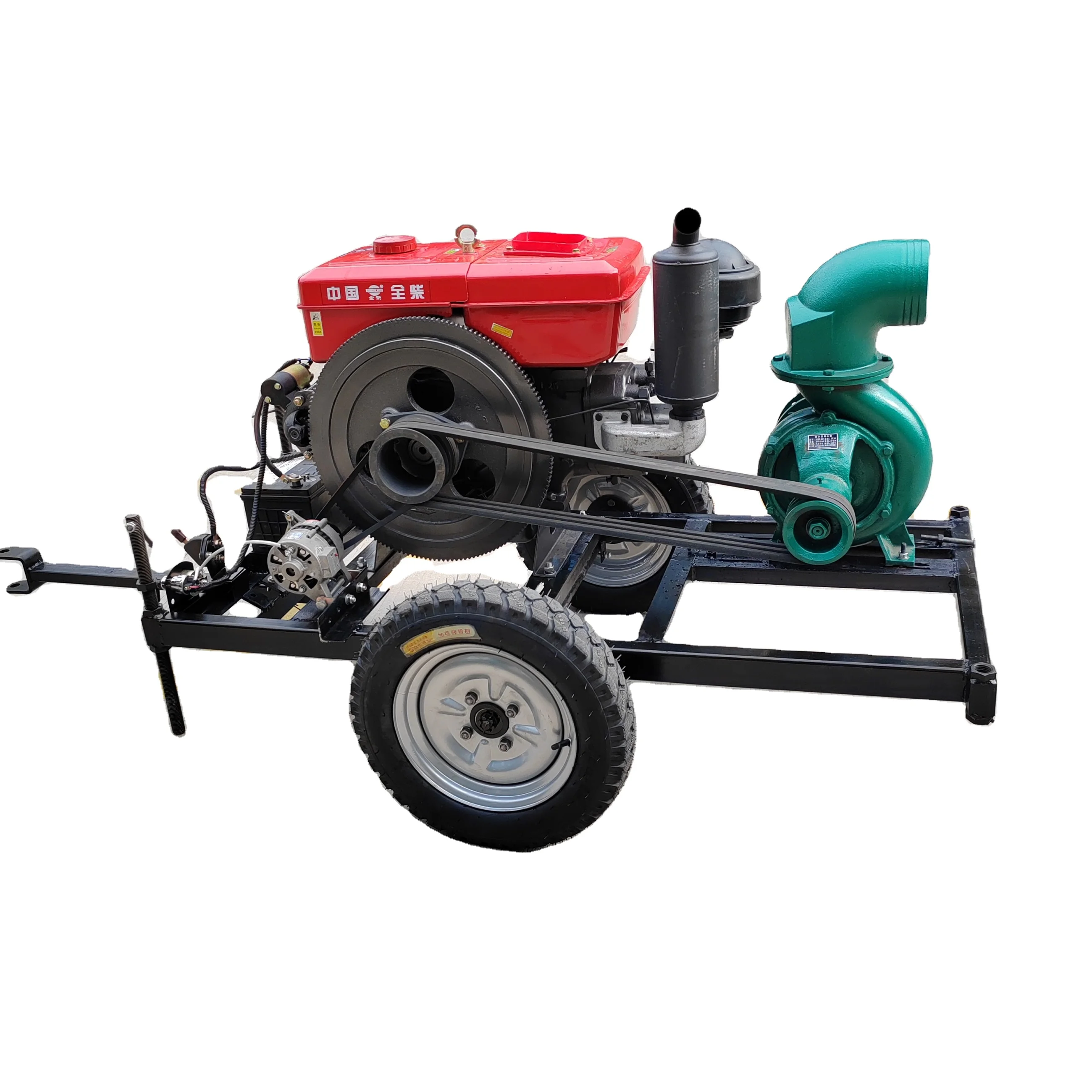 Hot Sales Six Inch Diesel Engine Powered High Pressure Irrigation Water Pump