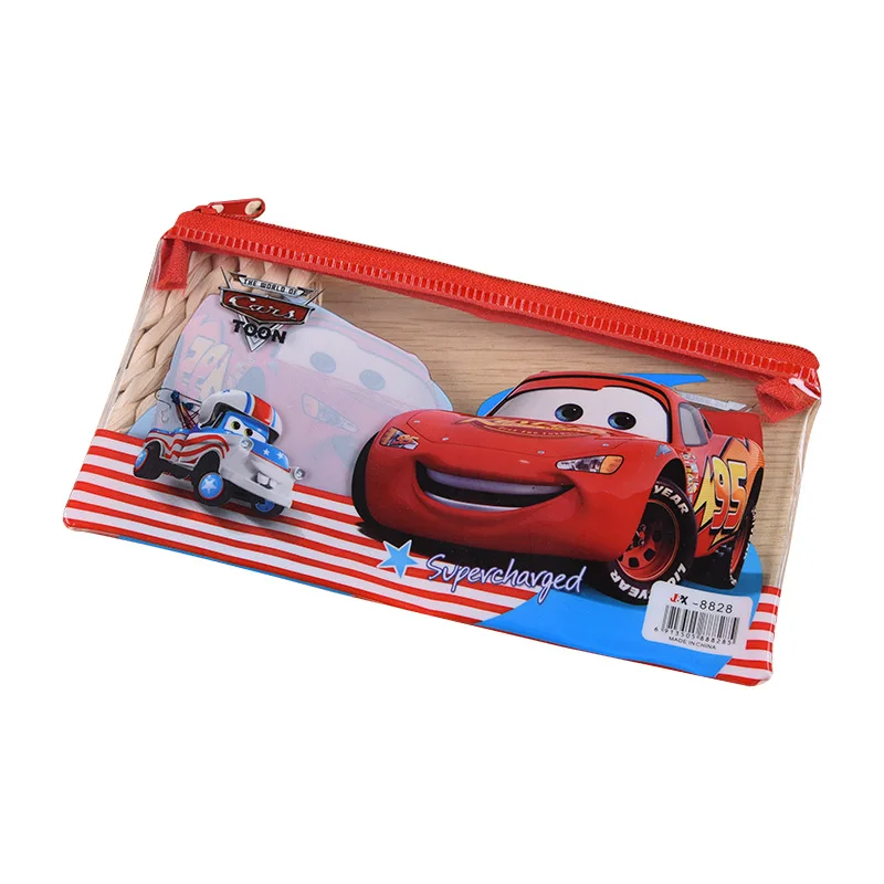 PVC Cartoon Pen Bag Stationery Bag With Zipper Stationery Supplies For Students