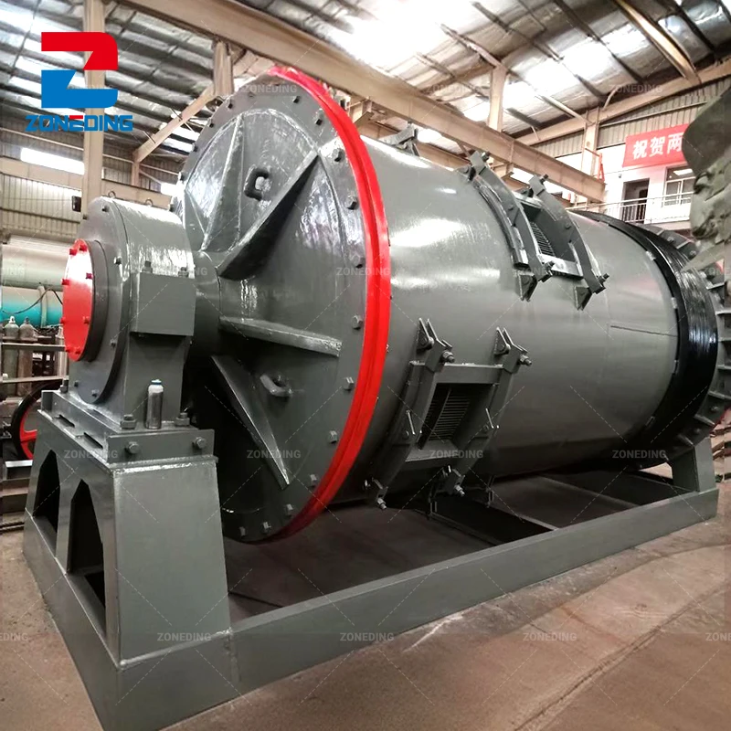 High Quality Gold Mining Iron Ball Mill Ore Slag Grinding Ball Batch Mill