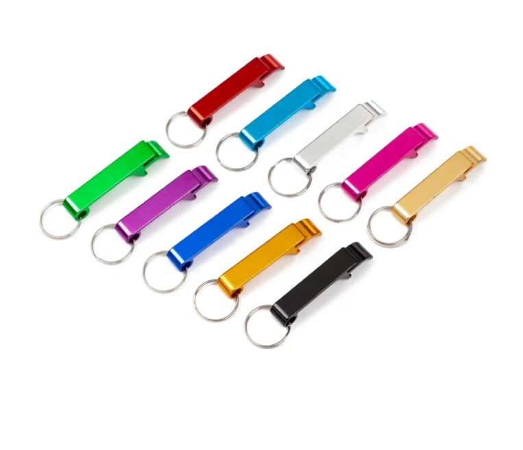 Custom  Personalized  Kitchen Accessories Wine Beer Bottle Opener Logo  Keychain  Bottle Opener Tool