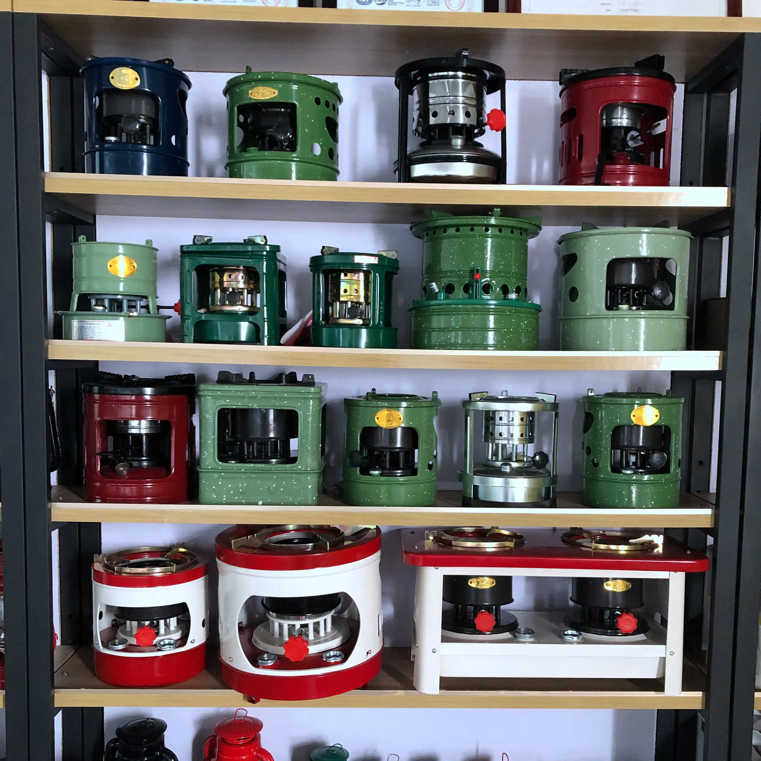 Factory wholesale enamel FIRE WHEEL Brand  item 33 cooking camping burning oil stove