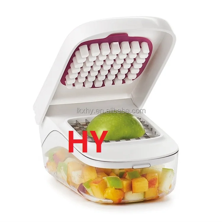 2024Hot Sell Kitchen Gadgets Handheld Vegetable Cutter Fruit Vegetable Onion Slicer Chopper Vegetable Chopper