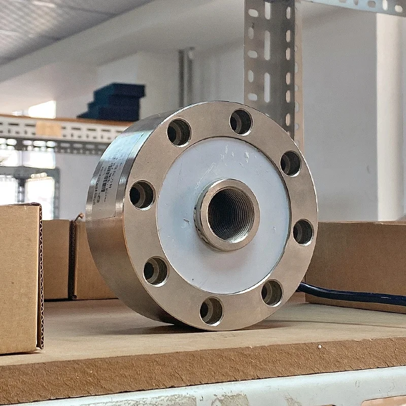 Strain Gauge Anchor Load Cell k Alloy Steel Kit Weighing Scale Customized Donut Through Hole Washer Type Anchor compres