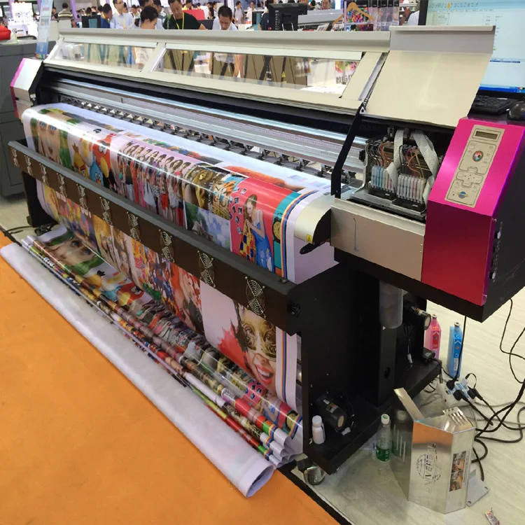 High quality Galaxy 1.8m eco solvent printer with Epson dx5 head ud-181LC/1812LC