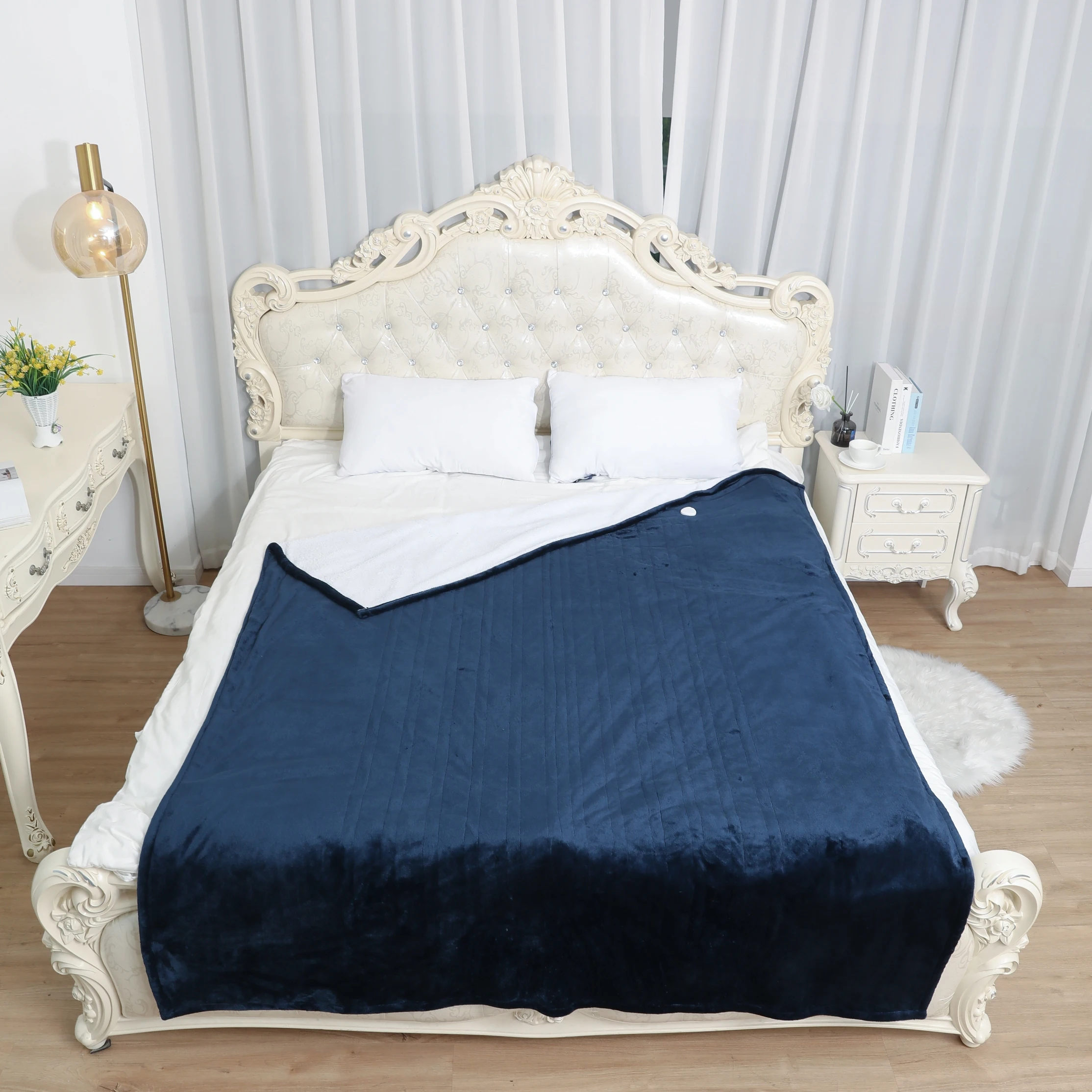 Sample Available Electric Blanket Heated Throw Home Office Use & Machine Washable Electric Blanket Electric Blankets for Winter