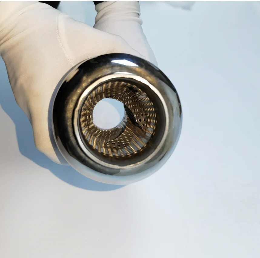 Pickup dirt bike modified stainless steel 114mm vortex mid-section exhaust system muffler exhaust pipe