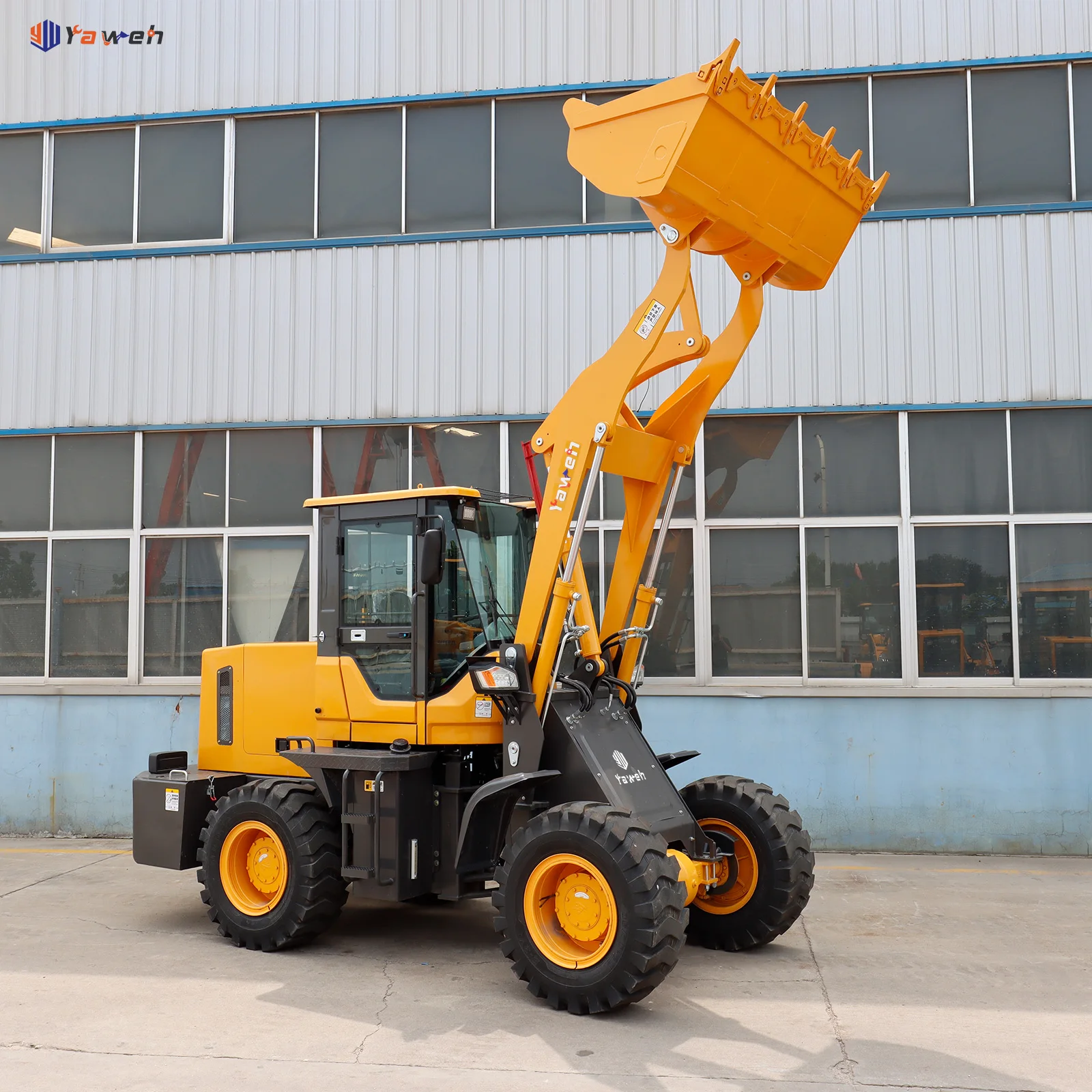Китайский колесный мини-экскаватор 4x4 сочлененный компактный фронтальный погрузчик