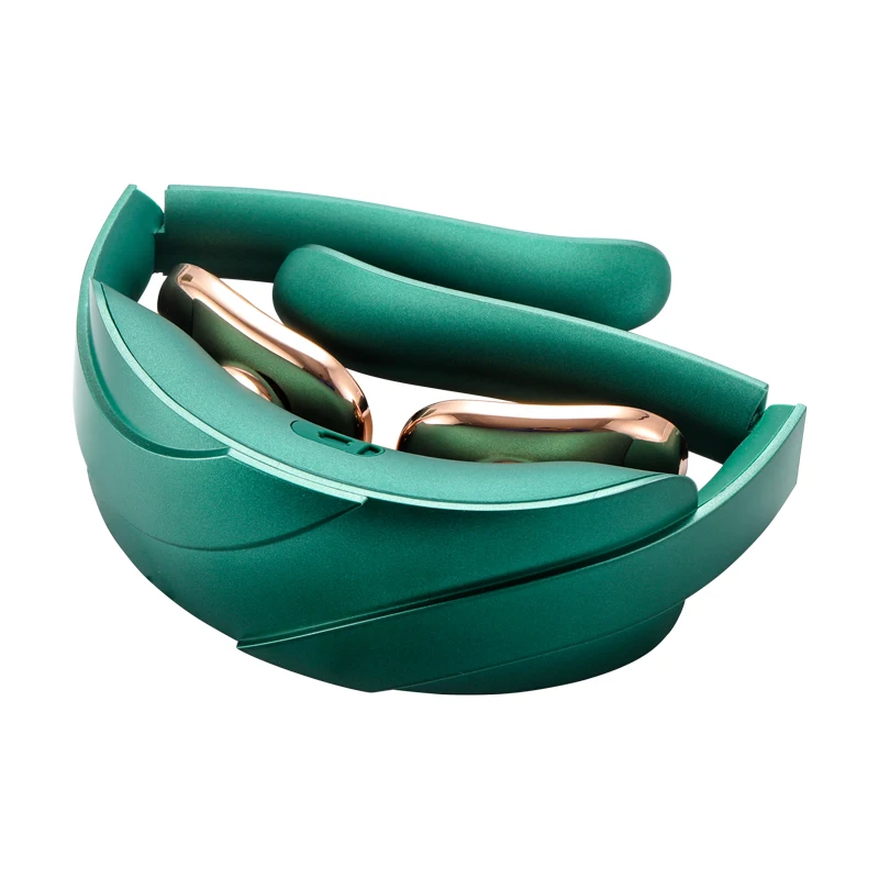 
 New mini portable neck massage instrument pulse physiotherapy instrument folding neck protection instrument  
