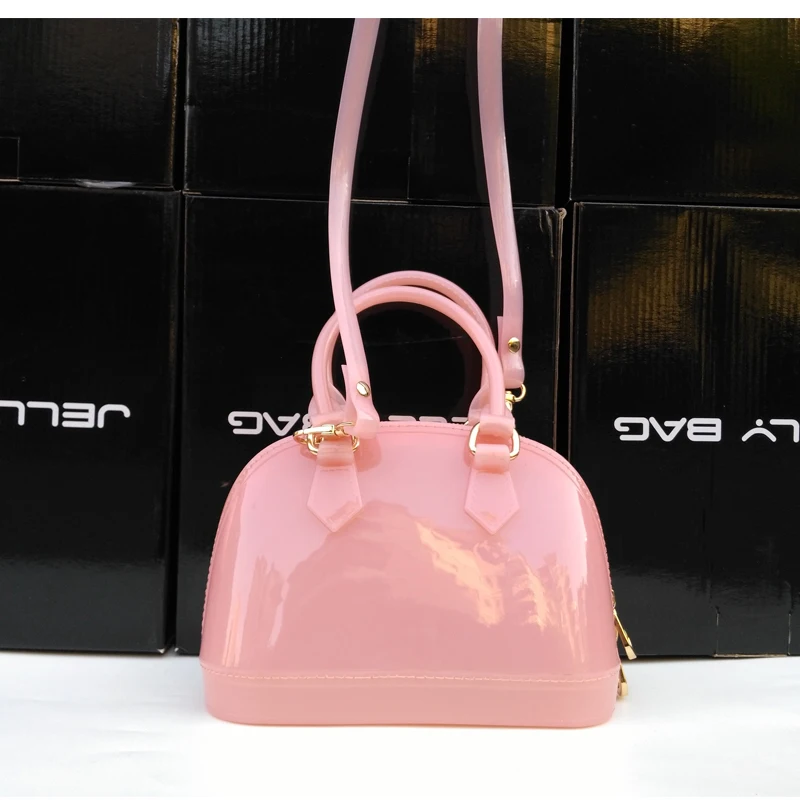 
Wholesale girls candy jelly bags kids cute summer Messenger Shell Bag 