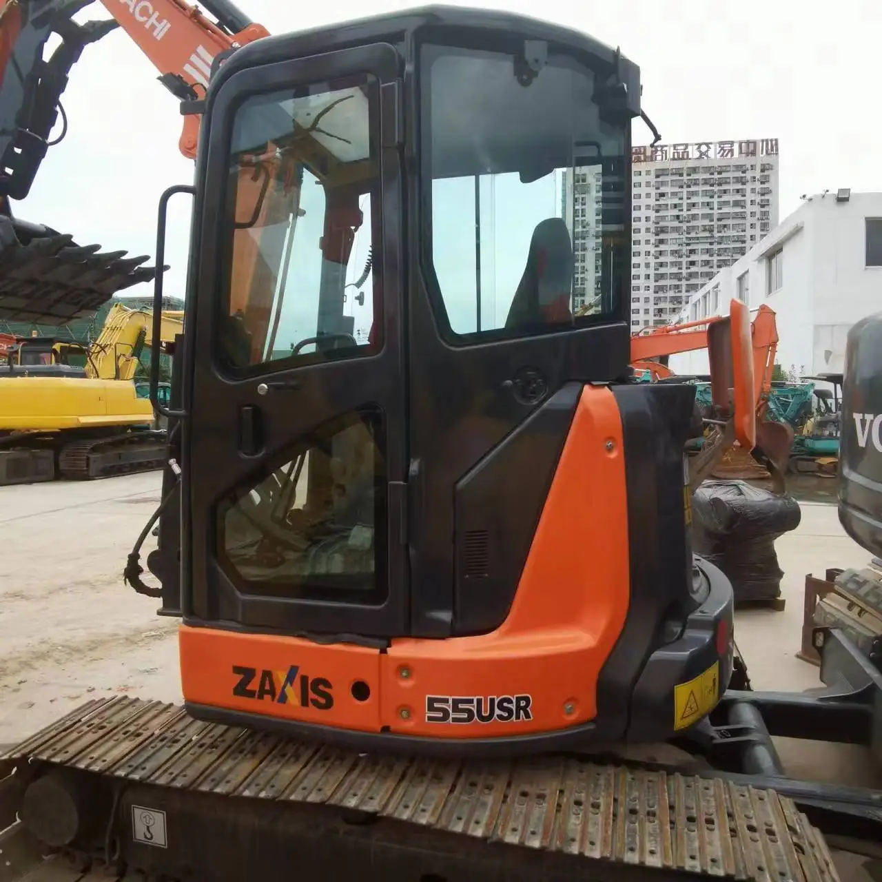 Hitachi ZX55 Used Crawler Excavator 5.5TON Second Hand Digger Hitachi ZAXIS 55 Factory stock MINI excavator