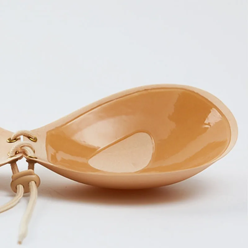 Adhesive Bra Backless Strapless Bra Breast Push Up Wire Free Sex Invisible Bra For Wedding Dress